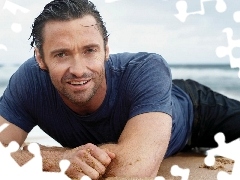 Plaża, Hugh Jackman
