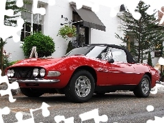 Klasyk, Fiat Dino, Czerwony
