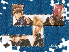 klocki, Saiyuki, twarze