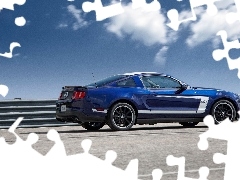 Ford Mustang Boss 302, Niebieski