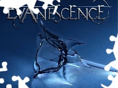 kwiat, róża z kryształu, Evanescence