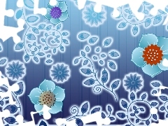 Grafika, Kwiaty