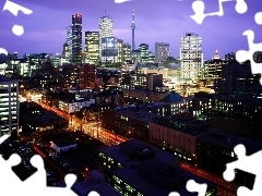 Lotu, Z, Miasto, Ptaka, Budynki