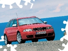 Audi RS4, Avant, Czerwone