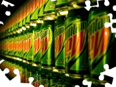 Puszek, Mountain Dew, Rzędy