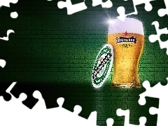 Heineken, podstawka, Piwo