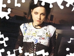 czarny gorset, Amy Lee