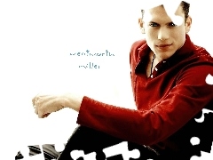 czerwona bluzka, Wentworth Miller