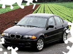Pole, Sedan, Czarne, BMW