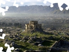 Góry, Miasto, Afganistan, Kabul