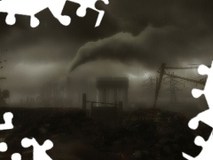 Mroczna, Sceneria, Heavy Rain