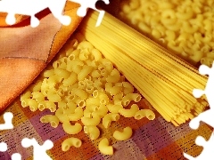 Ściereczka, Kolanka, Makaron, Spagetti