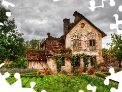 Dom, Ogród, Stary