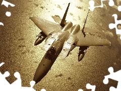 F15, morze Pojazd Militarny, Odrzutowiec, f16