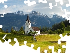 Łąki, Lasy, Kościółek, Góry