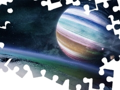 Planeta, Chmury, Kolorowa