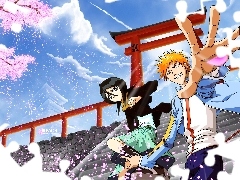 Ichigo Kurosaki, Rukia Kuchiki, Bleach