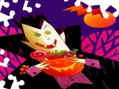 cukierki, Halloween