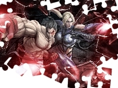 Kazuya Mishima, Nina Williams, Street Fighter X Tekken