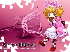 róża, ciastko, Rozen Maiden, dziewczyna
