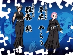 Dziewczynki, Bleach, Znaki