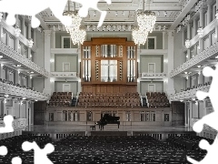 Paryżu, W, Sala, Koncertowa
