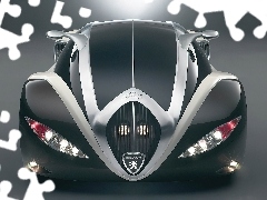 Peugeot 4002, Halogeny, Przód