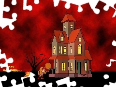 domek, Halloween