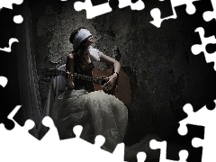 Mrok, Kobieta, Gitara