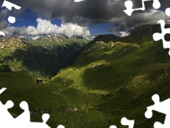 Chmury, Domek, Góry, Dolina