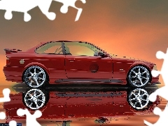 Tło, Ogień, BMW 3, E36