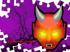 twarz diabła, Halloween
