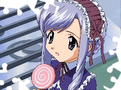 dziewczynka, lizak, Sister Princess