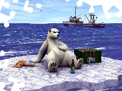 Kra, Piwo, Niedźwiedź, Polarny