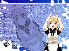 napisy, dziewczyna, Fate Stay Night, fatuch