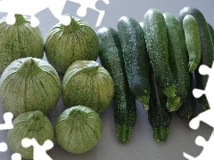 Cukinie, Kabaczki, Zielone