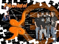 zespół, buty, Tokio Hotel
