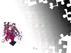 dziewczyna, rajstopy, Fate Stay Night