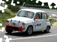 Serpentyna, Naklejki, Abarth 595, Rajd
