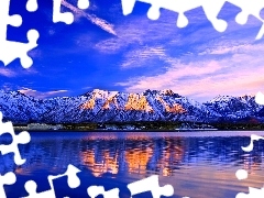 Góry, Jezioro, Niebo