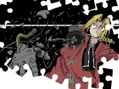 ręka, postać, Full Metal Alchemist, wypadek