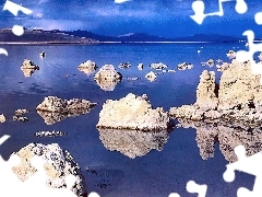 Jezioro, Kamienie, Góry