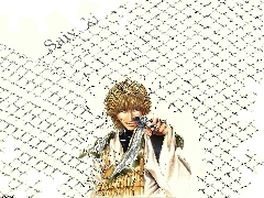 postać, broń, Saiyuki, siatka