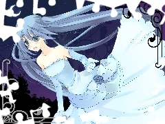 Sukienka, Vocaloid, Miku Hatsune