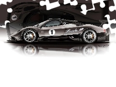 Profil, Boczny, Pagani Zonda