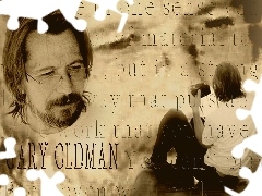 okulary, broda, Gary Oldman