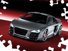 Czerwone, Zaciski, Audi R8