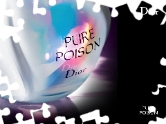 perfumy, butelka, Dior, flakon