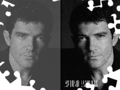 krótkie, włosy, Antonio Banderas