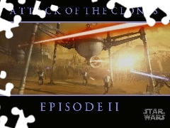 laser, maszyna, Star Wars, bitwa